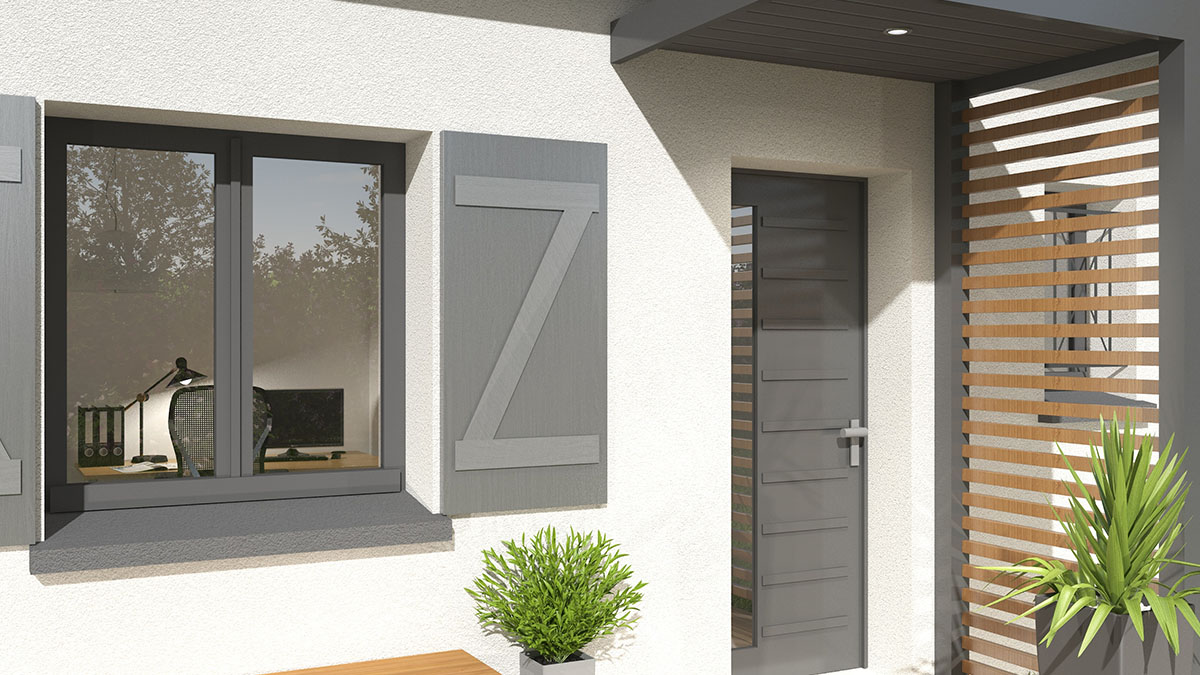 Porte d’entrée – Maison Essentiel Tèrra Demeure