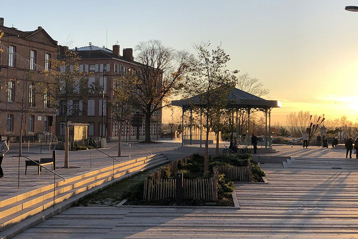 Photo d’un terrain constructible au lotissement Montalba 2 à Montauban