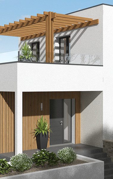 Maison Gamme Attractive Tèrra Demeures vue extérieure moderne