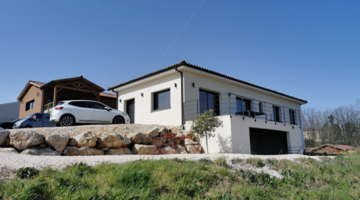 Photographie d'une maison de 100m²